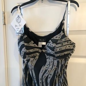 Diane Freis 100% Silk, hand beaded cocktail dress NWT